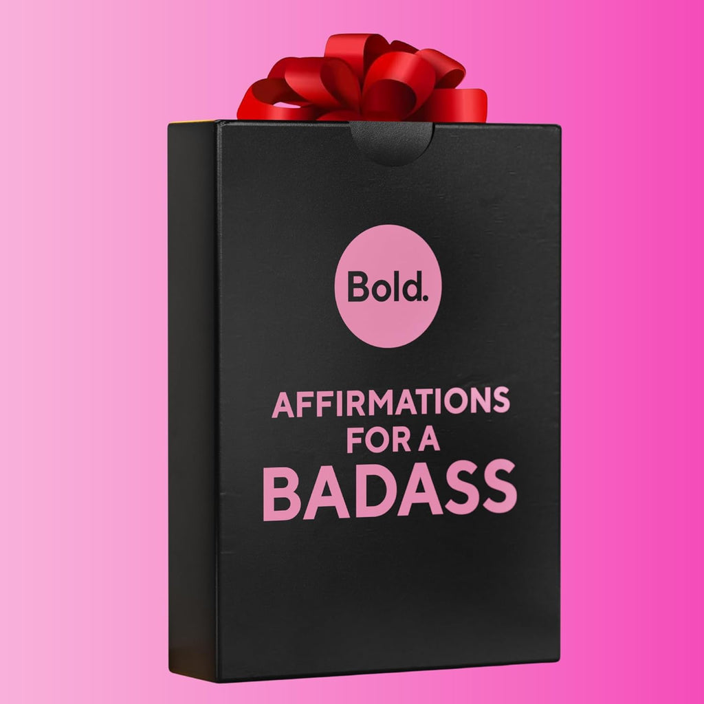 Badass Affirmation Cards - 100 Daily Motivational and Inspirational Affirmations for Women - Gifts for Women, Best Friend, and Self Care