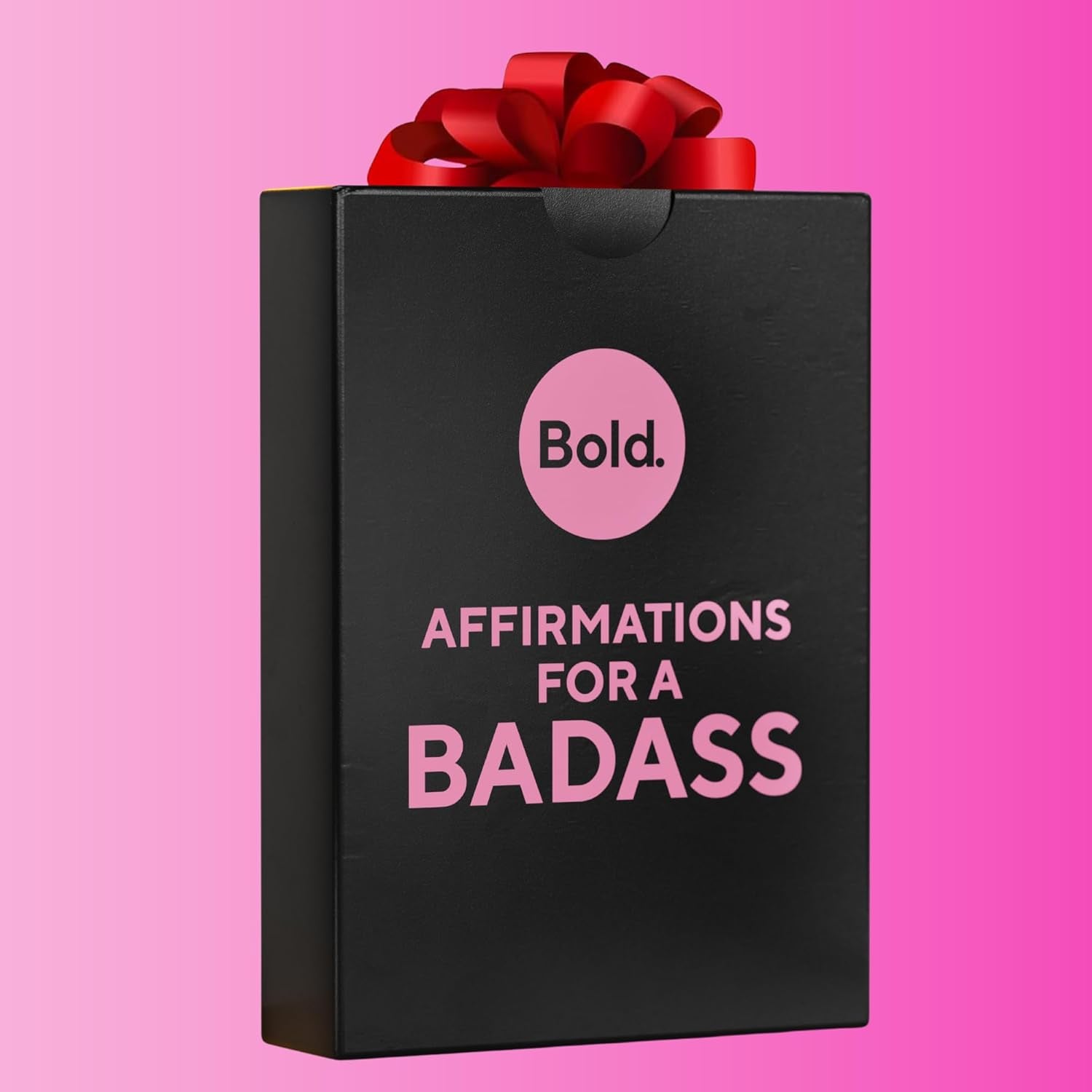 Badass Affirmation Cards - 100 Daily Motivational and Inspirational Affirmations for Women - Gifts for Women, Best Friend, and Self Care